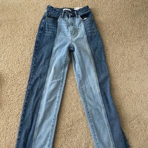 PacSun Eco Two-Tone ‘90s Boyfriend Jeans